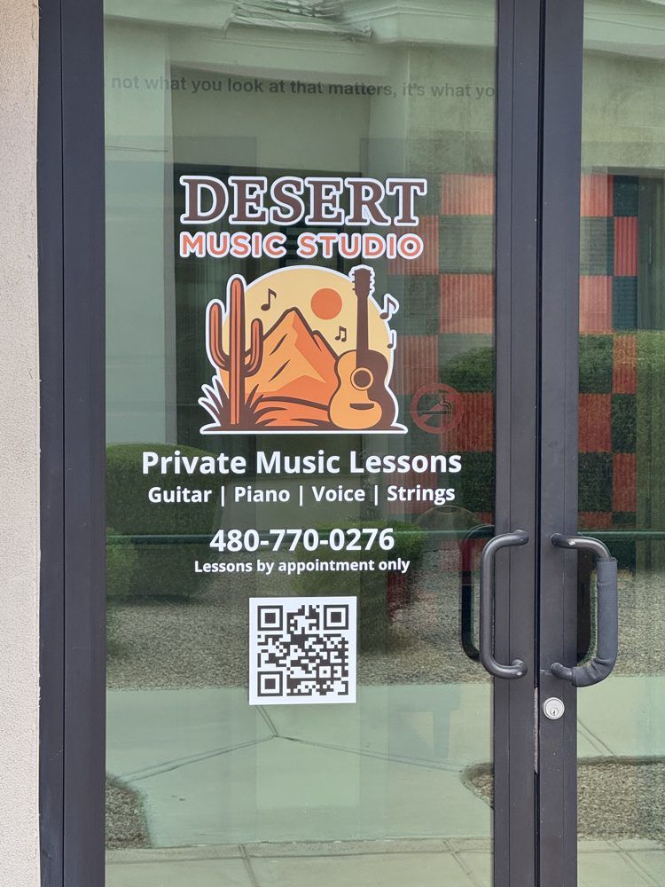 Desert Music Studio front door